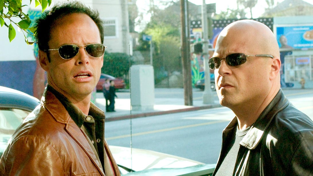 Walton Goggins and Michael Chiklis, The Shield