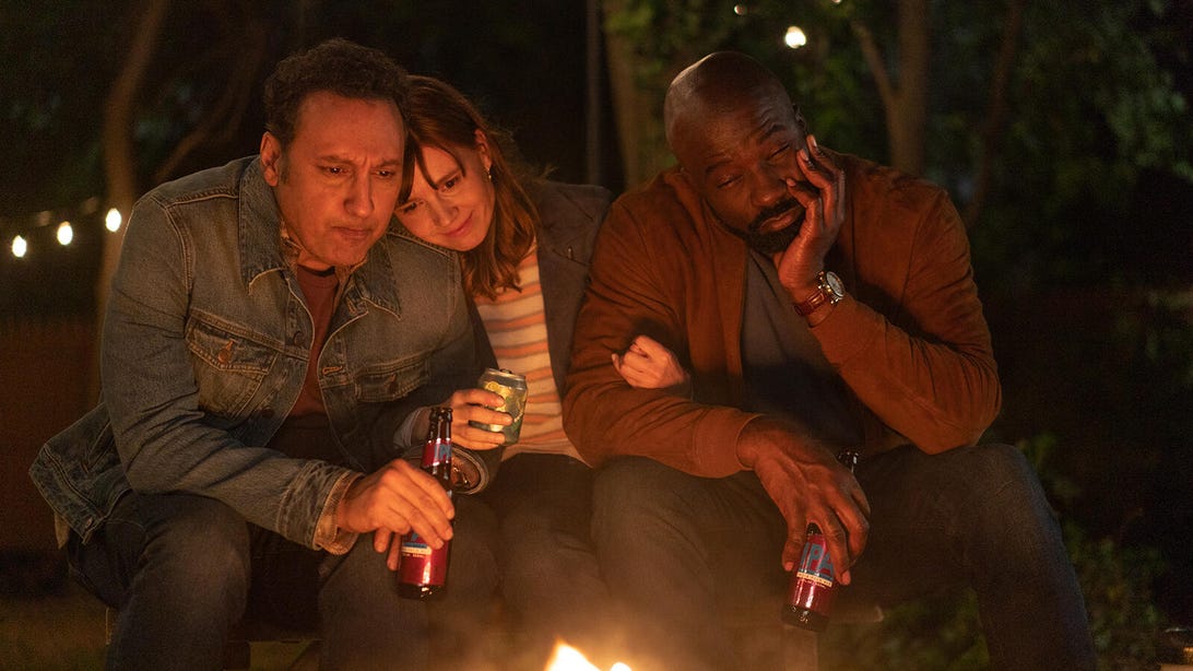 Aasif Mandvi, Katja Herbers, and Mike Colter, Evil