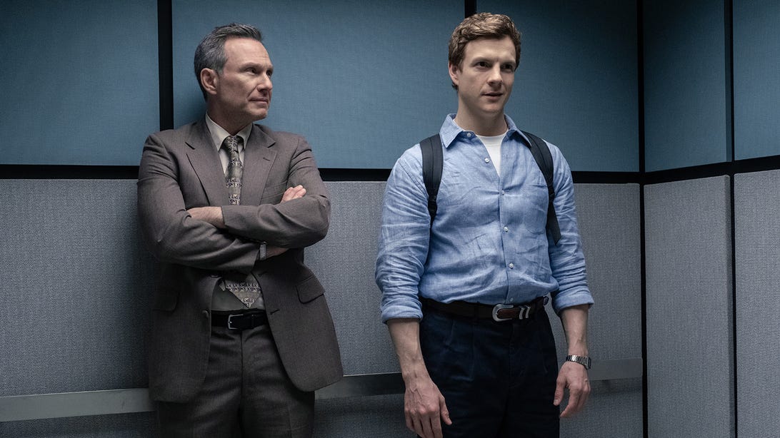 Christian Slater and Patrick Gibson, Dexter: Original Sin