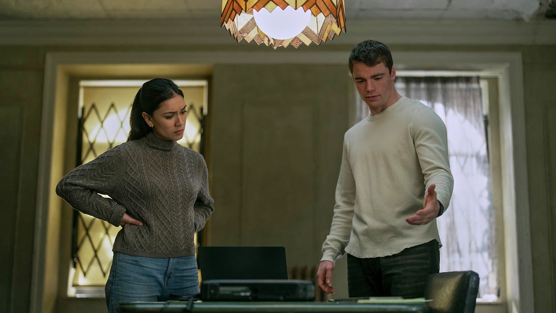 Luciane Buchanan and Gabriel Basso, The Night Agent