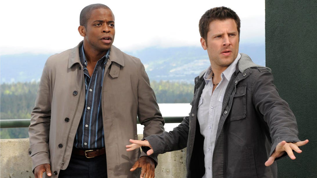 Dule Hill and James Roday Rodriguez, Psych