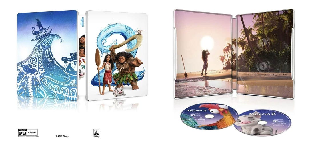 Moana 2 Steelbook